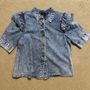 Who What Wear Jean Top